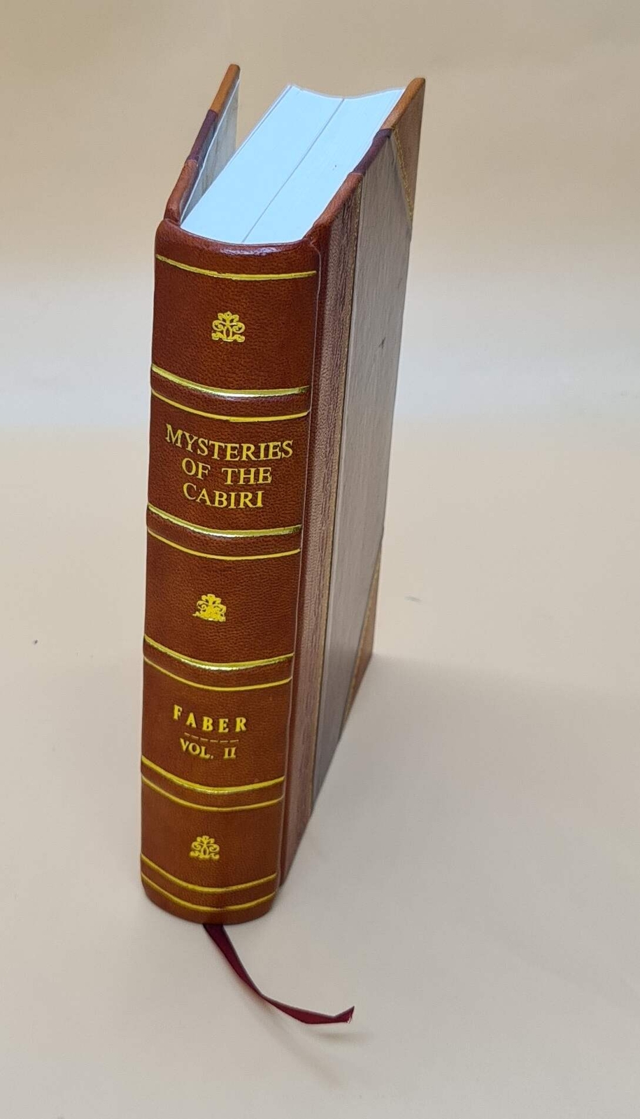 Unlock the Mysteries of The Cabiri and The Great God in this Leather Bound Edition