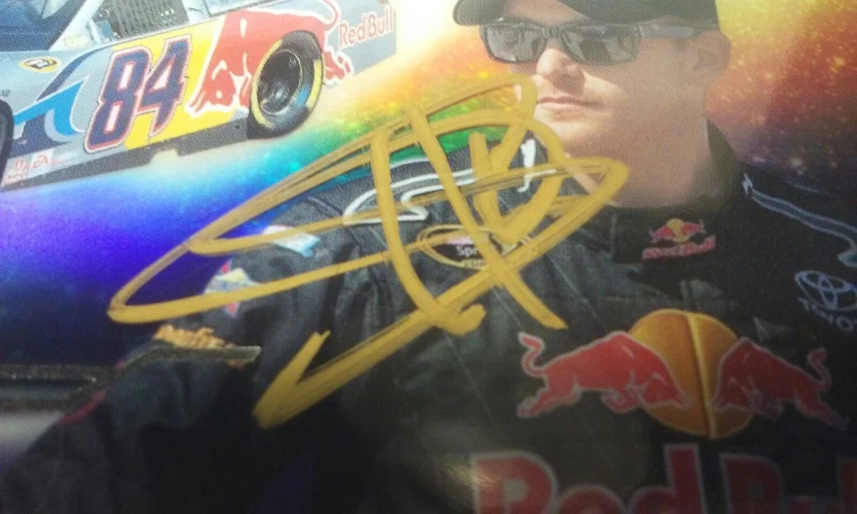 Scott Speed Gold Autograph Rookie 2009 Press Pass Eclipse Card Ecliptic Path - Image 2 of 4