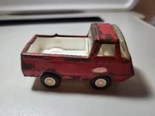 Vintage 1970s Tonka Truck Pickup Red Metal  8.5" Collectible 