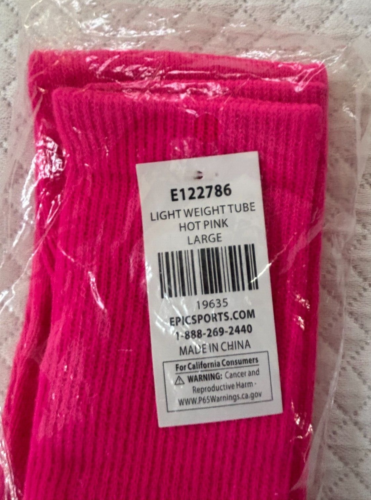 Jerzees Girls Youth XL Softball T-Shirt Epic sports X-Long Tube socks, belt Pink - Picture 7 of 9