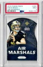 2015 Panini Prizm Drew Brees Air Marshals PSA 9