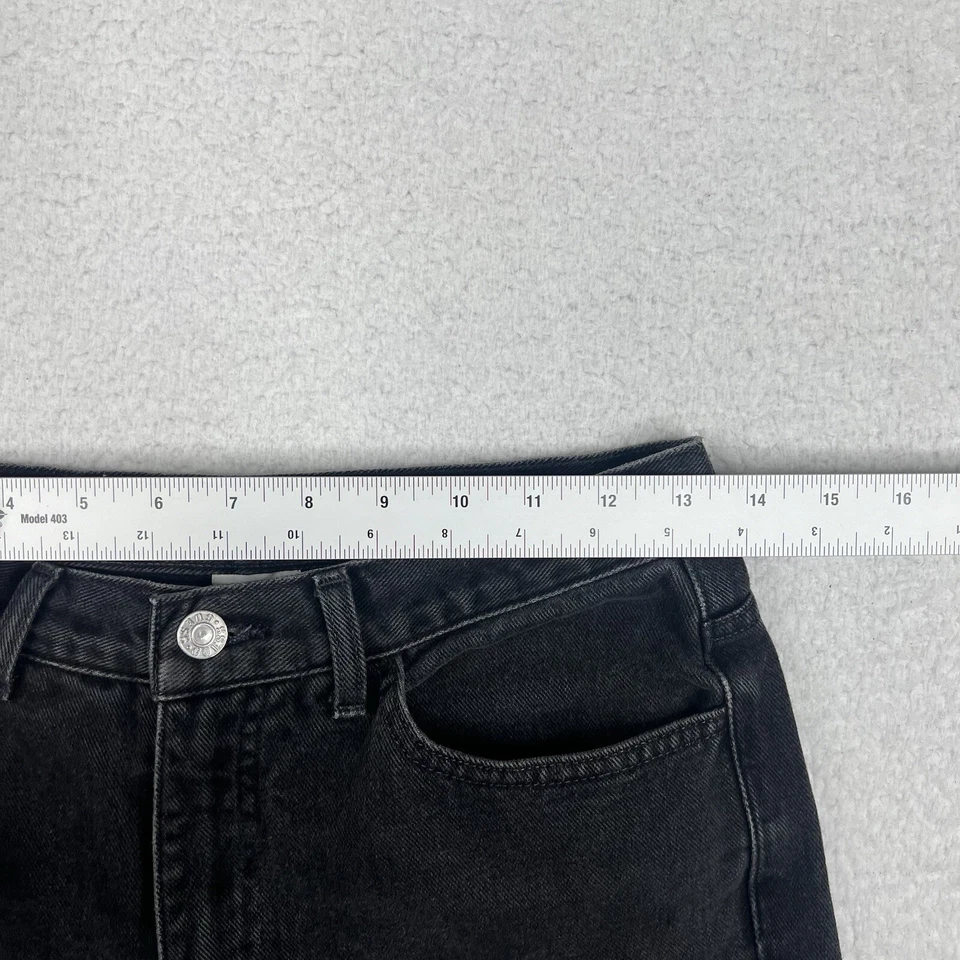 Jeans Guess Vintage Mujer 29 Negro Denim Años 90 Pierna Estrecha 050 Calce Clásico Algodón Foto 4 de 4