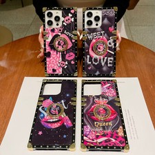 Luxury Flower Lip Phone Case For iPhone 11 12 13 Pro Max XR XS 7 8 SE