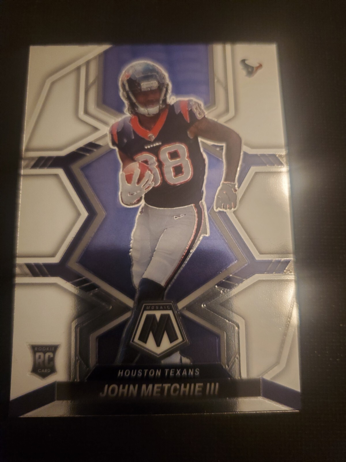 2022 Panini Mosaic #317 JOHN METCHIE III RC Houston Texans
