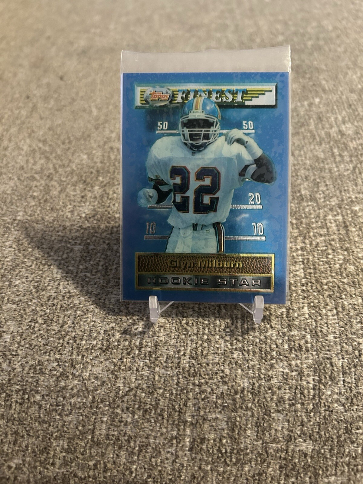 1994 Topps Finest #167 Glyn Milburn ROOKIE STAR