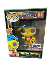 NYCC 2023 HEAVY METAL HALLOWEEN FUNKO POP FREDDY BONES (BLACKLIGHT) LE 1000 NIB!