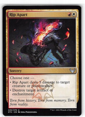 Rip Apart *Uncommon* Magic MtG x1 Strixhaven