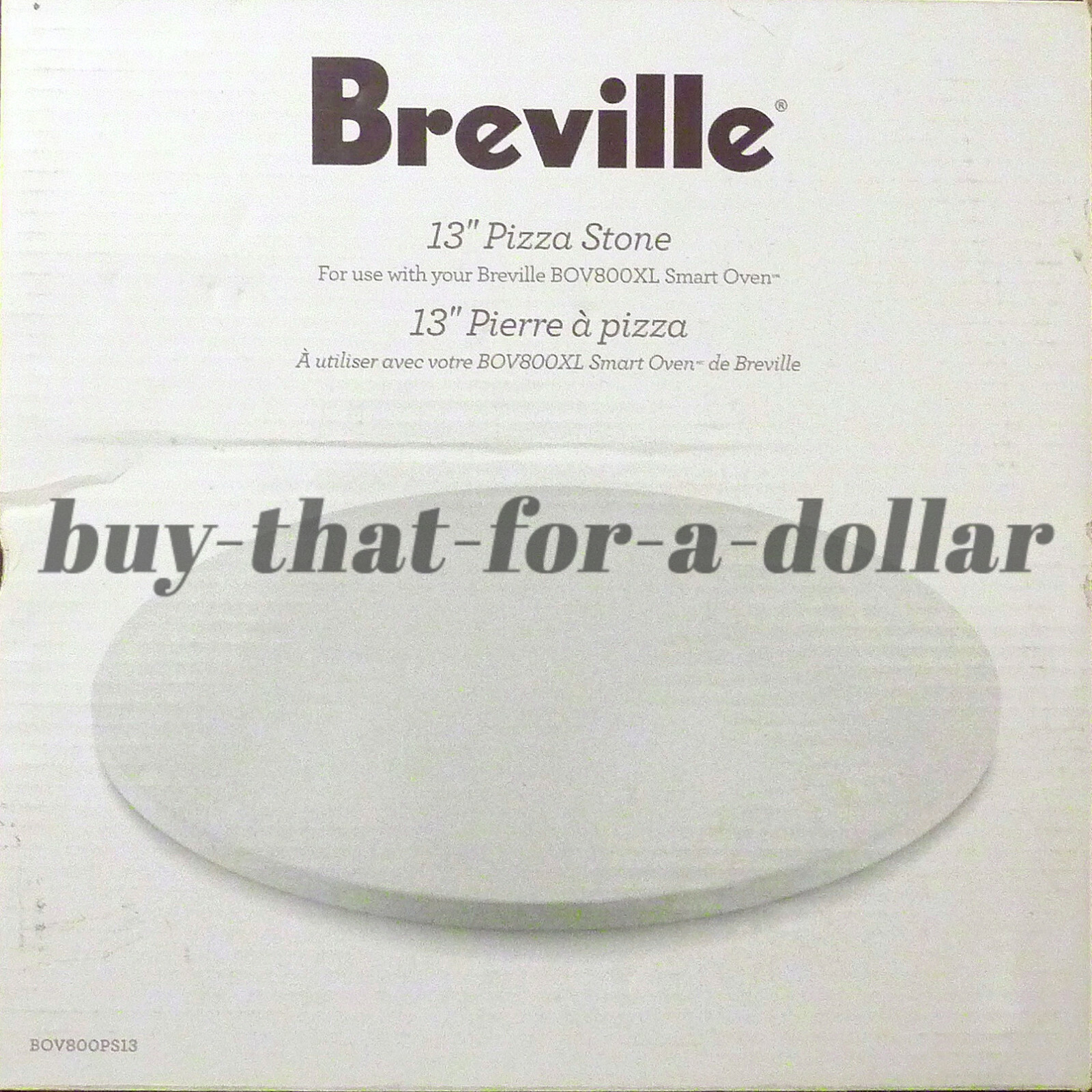 *NEW* Breville 13" Pizza StoneBOV800PS13Smart OvenProAirBOV845BSS