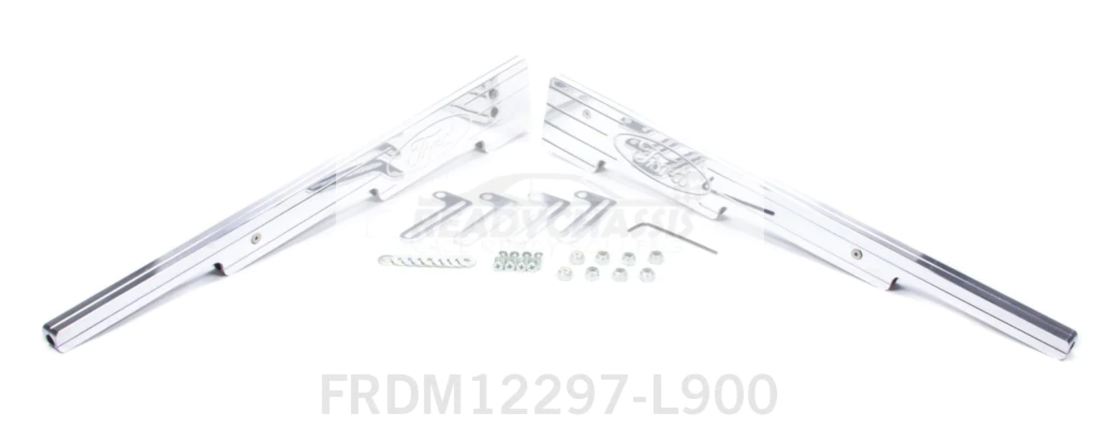 for Ford Performance Billet Wire Loom Kit W/ for Ford Oval Logo M12297