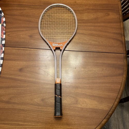 Raquette de tennis vintage en bois Jimmy Connors Wilson