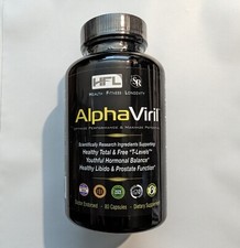 AlphaViril  Testosterone Booster, Strength, Energy, Stamina, Performance, Muscle