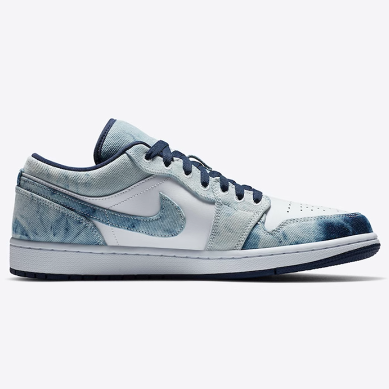 Nike Air Jordan 1 Low CZ8455-100 Washed Denim Midnight Navy