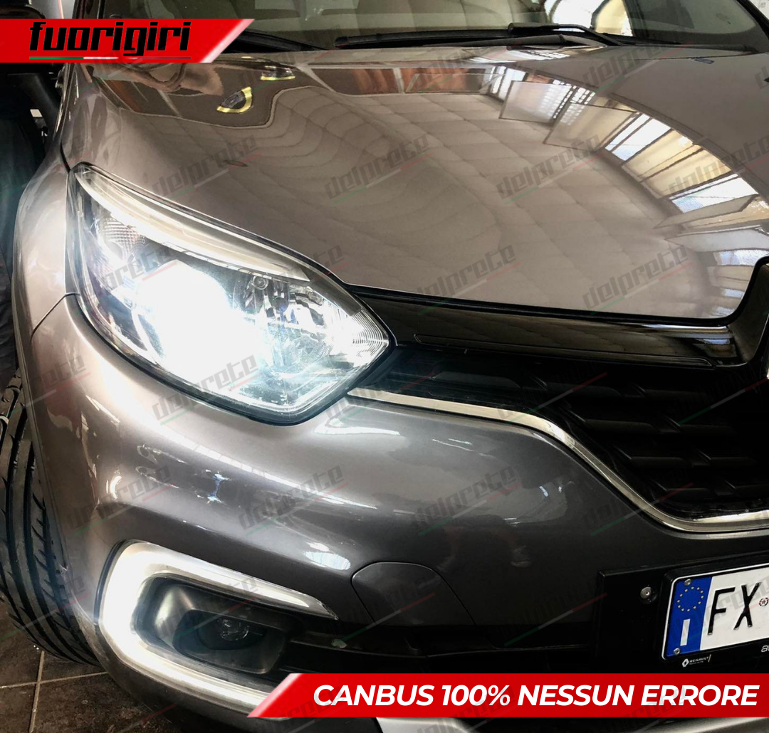 Kit De Luces LED H1 15000 Lúmenes Para Renault Captur - Anabbaglianti Blancos Y Sin Errores