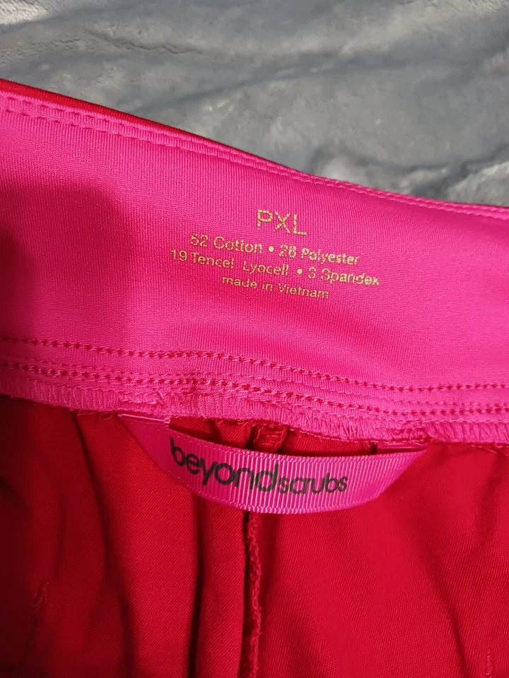 Pantalones Médicos Beyond Mujer P XL Rojo Ropa de Trabajo Bolsillos Enfermera Hospital Todos los Días  Foto 2 de 4