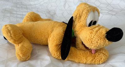 PLUTO WALT DISNEY WORLD DISNEYLAND 18'' PLUSH MICKEY MOUSE'S DOG