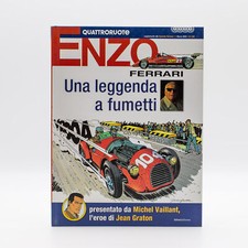 Enzo Ferrari Una Leggenda a Fumetti libro Formula 1 Quattroruote 2005 Vaillant