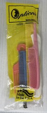 Vintage Combs Options 6 Pack Made In USA Retro Hairdresser Or Salon Accessories