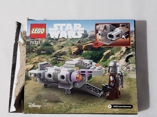 LEGO Star Wars #75321 The Razor Crest Microfighters 100% Caja Completa Manual - Imagen 10 de 10