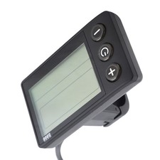 E-Bike Display LCD Meter 24/ 36/ 48V Electric Scooter Control Panel With SM Plug