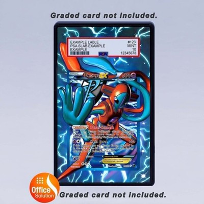 Deoxys EX 111/116 Plasma Freeze Pokemon Extended Artwork For PSA