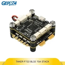 GEPRC TAKER F722 BL32 Stack 70A Flight Controller Air Unit Connect 3-6S BEC FPV