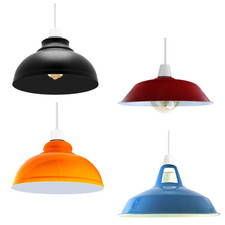 Vintage Ceiling Lampshade Metal Easy Fit Pendant Light Shades Retro Industrial