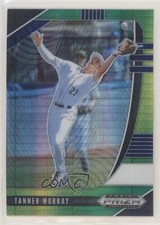 2020 Panini Prizm Draft Picks Green & Yellow Hyper Tanner Murray #PDP125 0ne3