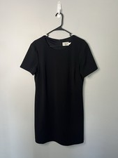 Eliza J Black Short Sleeve Crewneck Mini little black  Dress size 16