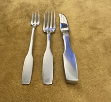 Oneida Community PAUL REVERE Stainless Youth Fork  Knife  Cocktail  Flatware