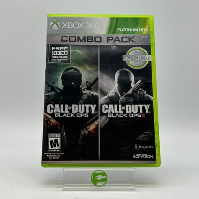 Call of Duty Black Ops I and II Combo Pack (Microsoft Xbox 360, 2015)