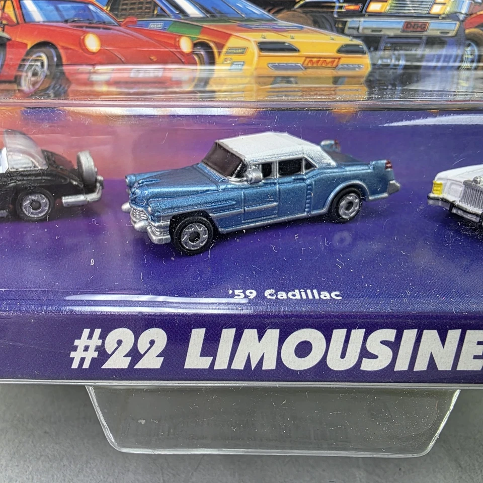 1996 Micro Machines #22 Limousines 75030 Galoob Vintage NEW - Image 4 of 4