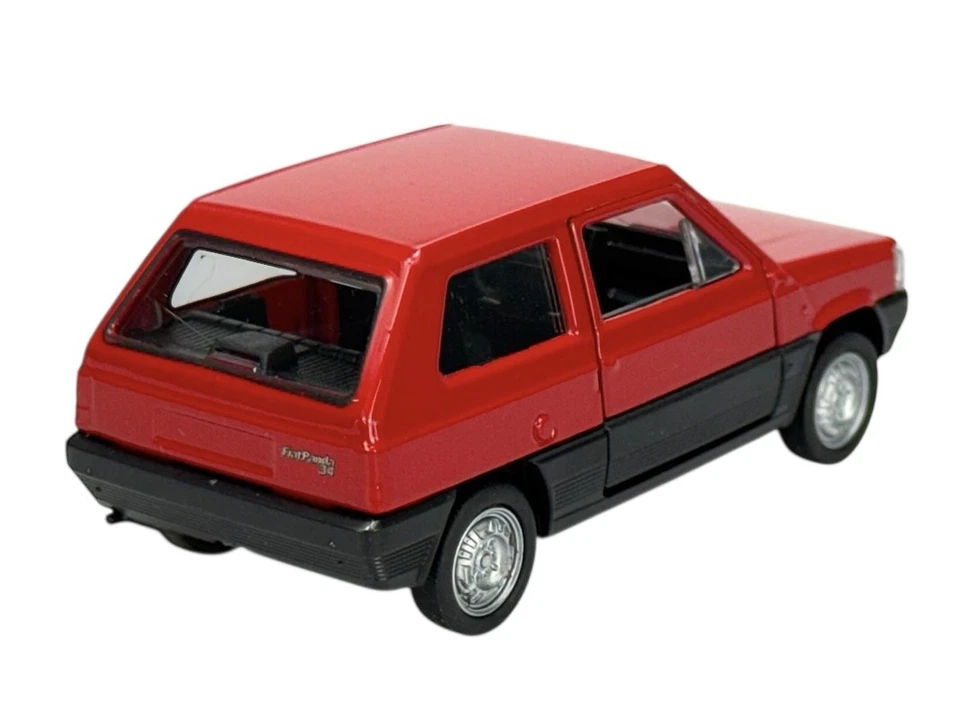 WELLY FIAT PANDA RED 1:34 1/34-1/39 DIE CAST METAL MODEL NEW IN BOX 43849 - Image 3 of 4