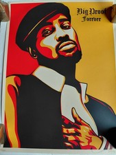 2006 SHEPARD FAIREY BIG PROOF FOREVER SIGNED NUMBERED Obey Giant Eminem
