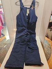 Snow Pants Bibs Athletech Kids navy blue Size L 10/12