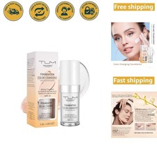 Color Changing Foundation - Full Coverage Makeup with SPF 15 for All Skin Tones