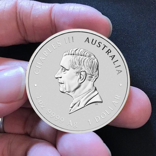 Australia 1 $ 2025 EMU 1 Oz Silver 9999 Coin - Foto 7 di 11