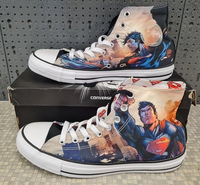 Original CONVERSE ALL STAR Chuck Taylor DC Comics Superman Sneaker Gr. 42,5
