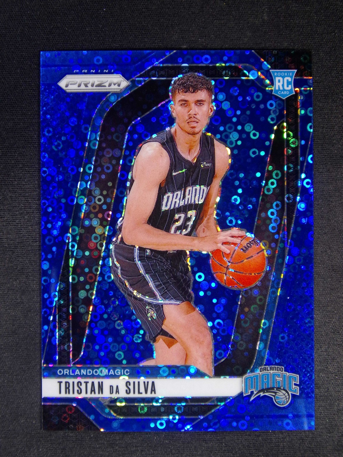 2024-25 Panini Prizm Tristan Da Silva #256 RC Rookie Fast Break Blue /150