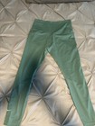 Nike Dri Fit Leggings Large Green 7/8 Length