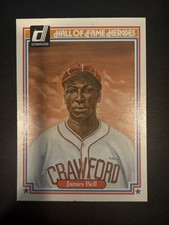 James Bell 1983 Donruss Hall of Fame Heroes #25 Pittsburgh Crawfords See Photos