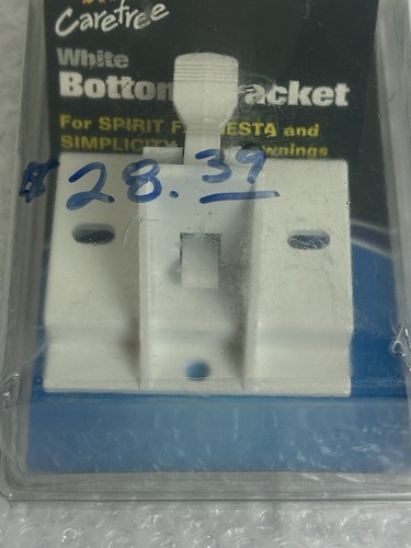 Carefree Awning Bottom Bracket White 901019W - Spirit FX/Fiesta/Simplicity - Picture 3 of 3