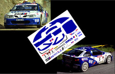 [DECALS 1/43] RENAULT MEGANE MAXI KIT CAR - JORDAN - RALLYE MONT BLANC 2000
