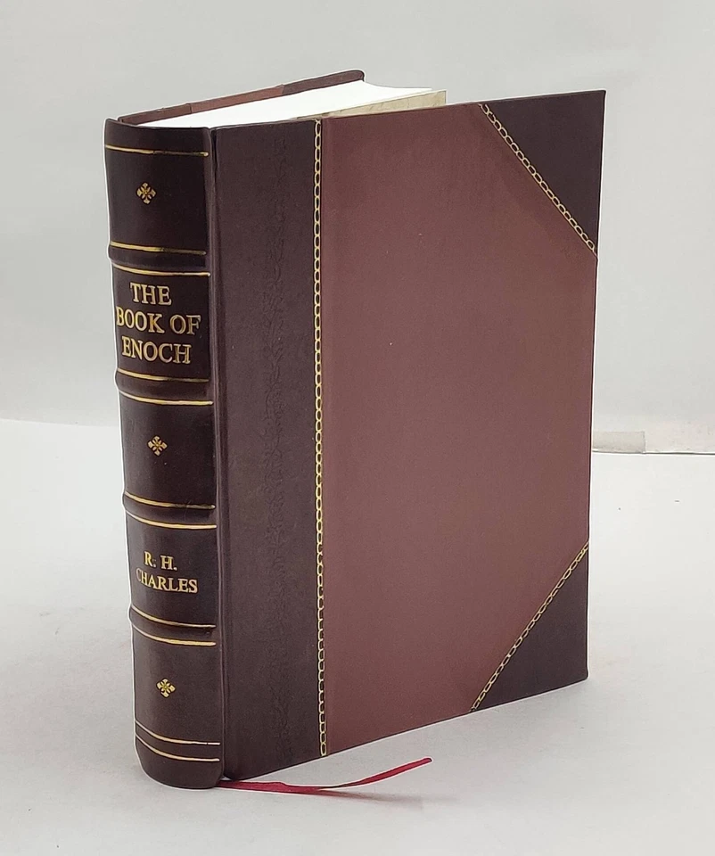 The book of Enoch, or 1 Enoch 1912 by R. H. Charles  [Leather Crafted] - Image 1 of 4