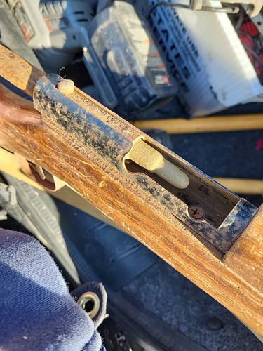 Vintage Kadet Trainerifle Savannah Tennessee TOY Trainer Rifle RUSTY - Picture 8 of 14