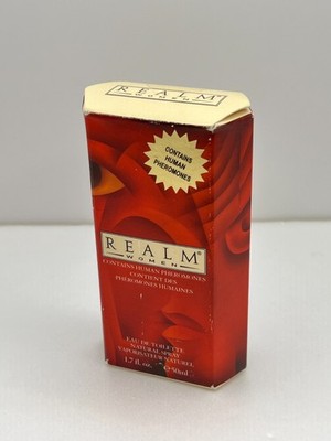 Realm Women Perfume by Erox 1.7 oz / 50 ml EDT Natural Spray Vavorisateur New