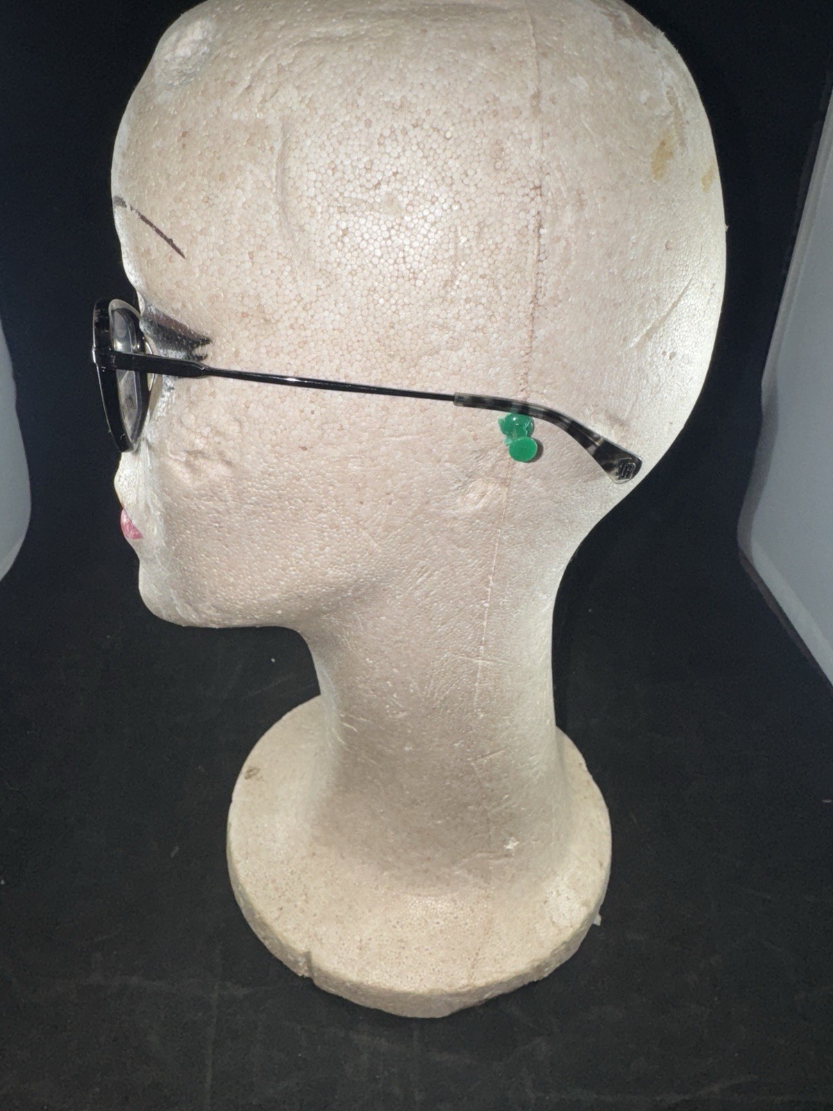 TRUE RELIGION T001 BLK Tortoise Black Cat Eye Eyeglasses 53-16-140 $114 Retail thumbnail 2