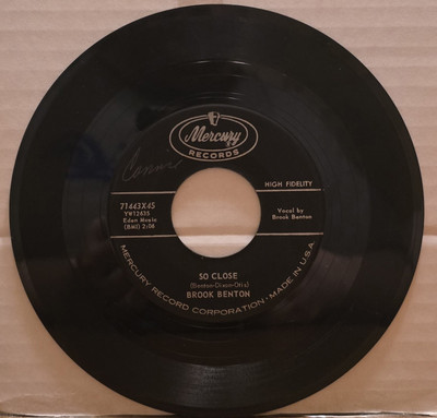 Brook Benton - Endlessly / So Close (7'', Styrene) VG - 3244398179