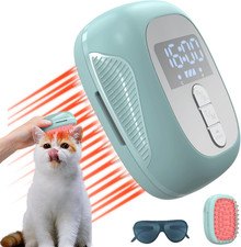 Dogs Cold Laser Therapy Brush Device, Red Light Therapy Vet Device for Arthritis