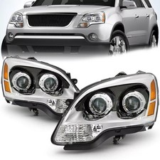 Headlights Halogen Type For 2007-2012 GMC Aca...
