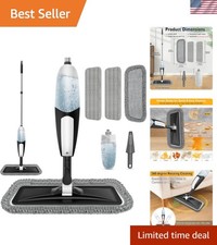 Spray Mop for Floor Cleaning: Microfiber Wet Dry Mop for Hardwood Laminate Ti...